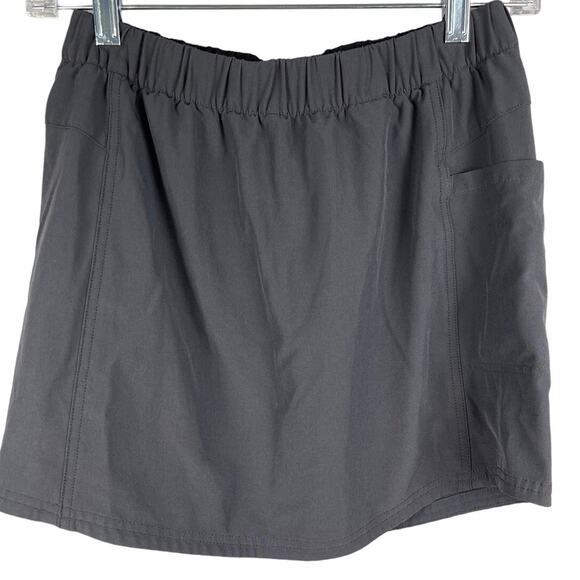 Patagonia Gray 2 Pocket Athletic Tech Skort‎ Size XS - Picture 1 of 9